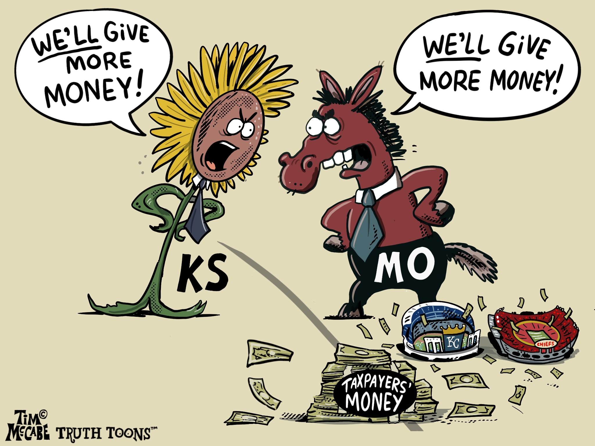 Ngăn chặn hành vi trộm cắp - Trái phiếu Ngôi sao dành cho Chiefs và Royals! - Charlotte O'Hara tranh cử Thống đốc Kansas