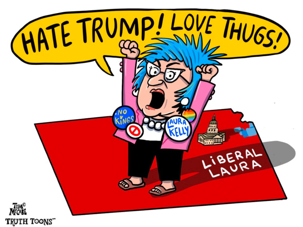Kansas Governor Laura Kelly's Trump Derangement Syndrome
