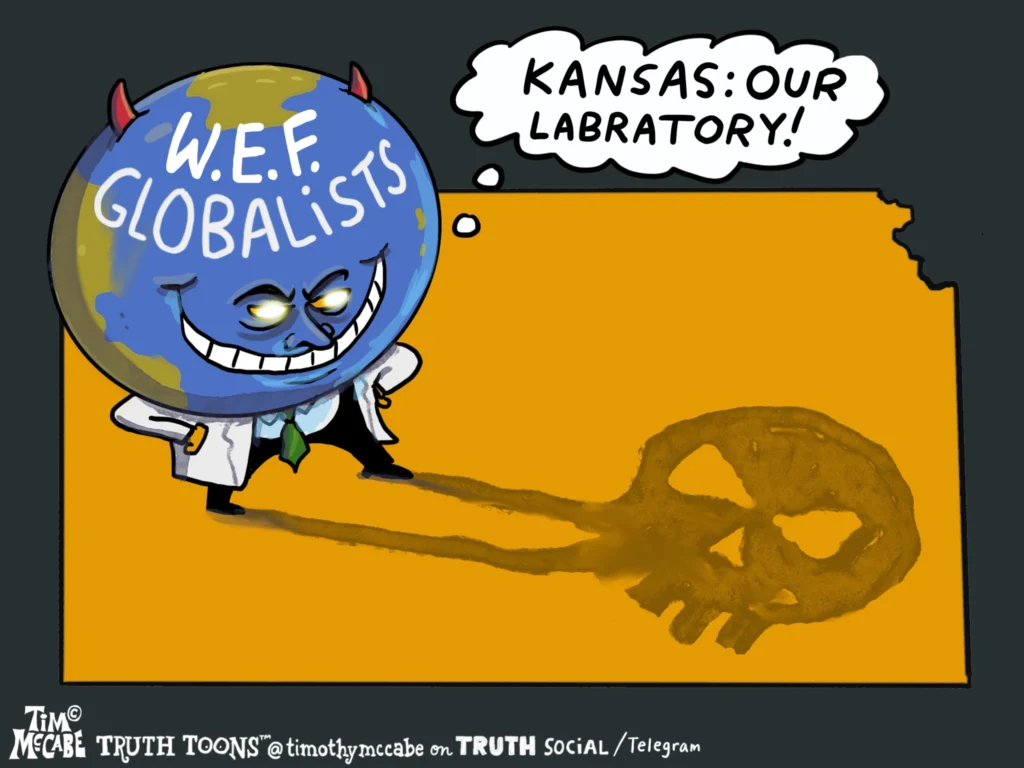 The Globalists Have Chosen Kansas for Their Great Reset Laboratory, Keep Kansas Strong - Charlotte O'Hara for Governor