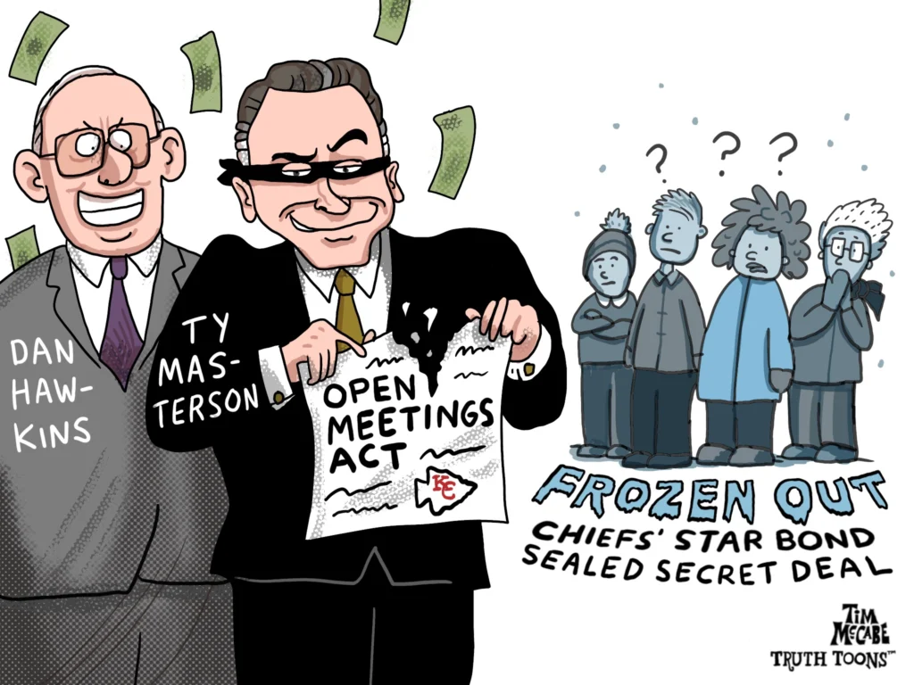 Transparency Dead, Public Meetings Ignored During Kansas City Chiefs' Star Bond Fiasco, Keep Kansas Strong - Charlotte O'Hara for Governor