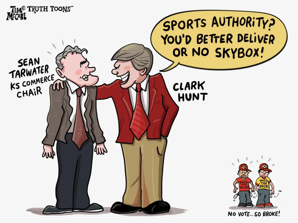 Corruption or Cronyism, Chiefs' Sports Authority, Keep Kansas Strong - Charlotte O'Hara for Governor
