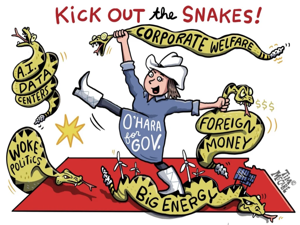 Cranky Sarnecki and Kick Out the Snakes, Keep Kansas Strong - Charlotte O'Hara for Governor