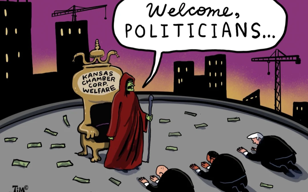 Kansas Chamber Corporate Welfare Cabal and Philip Sarnecki