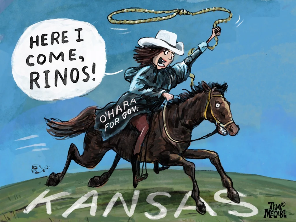 O'Hara vs. The Rinos, Keep Kansas Strong - Charlotte O'Hara for Governor
